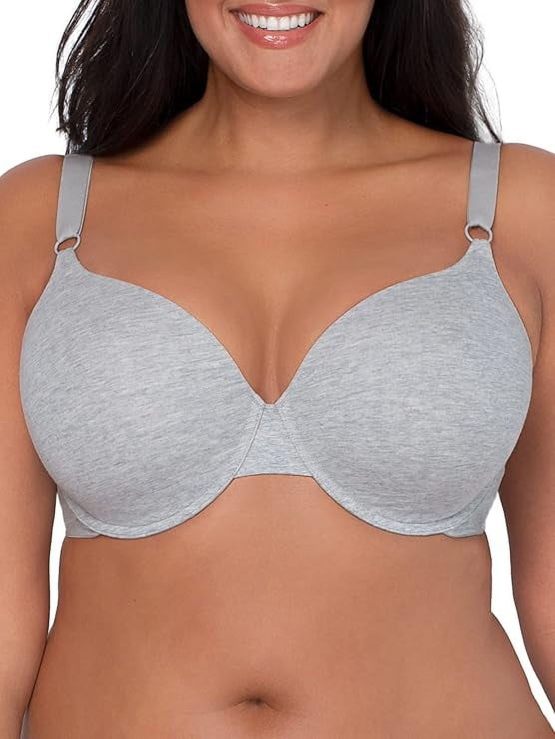 Fruit of the Loom Women's Cotton T-Shirt Bra, 3-Pack, FT797PK, Sizes 34A-42DD