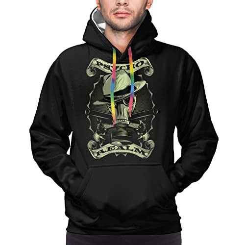 Psycho Realm Hoodie Boys Sport Sweatshirt Comfort Long Sleeve Pullover Hooded Small Black Walmart