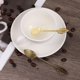 thumbnail image 1 of CARBONLIKE Retro Coffee Spoon Solid Color Zinc Alloy Mixing Spoon Tableware Kitchen Gadgets, 1 of 2