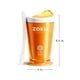 thumbnail image 3 of ZOKU Original Slush and Shake Maker, taza compacta para hacer y servir con núcleo congelador crea batidos, granizados y batidos de una sola porción en minutos, sin BPA, naranja, 3 of 5
