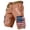 Brown -BK23, variant on 250 Anniversary USA Cargo Shorts for Men Casual Tactical Independence Day 4th of July USA Flag Hiking Shorts Outdoor Light Gray 3XL