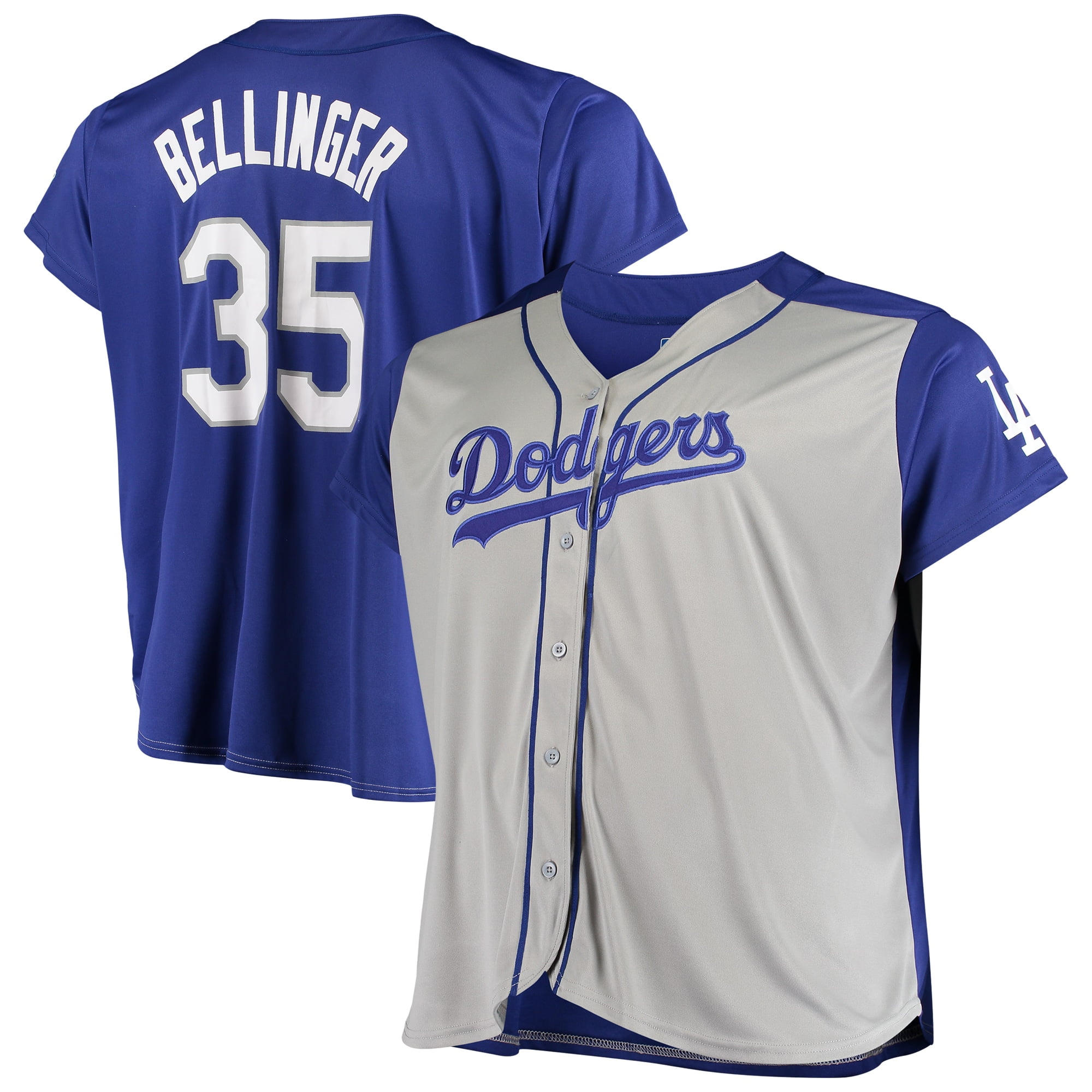 los angeles dodgers grey jersey