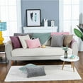 thumbnail image 3 of OUSITAID Soft Sofa Couch Cover Slip Resistant Rug Carpet Cushion Floor Mat Home Seat Pad Grey 70*70cm, 3 of 13