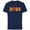 Navy, variant on Marvel Iron Man 2023 New Year - Short Sleeve Cotton T-Shirt for Adults - Customized-Black