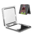 thumbnail image 1 of Pofeuu SpongeBob SquarePants Miroir de Maquillage de Poche Portable Couverture en PU Miroir de Voyage Compact avec Verre Double Face Normal et Grossissant-Forme Ronde-Carré, 1 of 9
