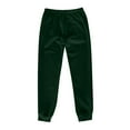 thumbnail image 4 of 2PC Sweatpants for Women Fashion Joggers Sports Pants Casual Solid Color Elastic Waist Pants Loose Home Sweatpants, 4 of 5