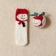 thumbnail image 2 of Yoyauz Christmas Stocking Slippers - Plush Socks for Women, Colorful Warm Fluffy Socks Christmas Socks for Women, Winter Indoor Comfort Socks, Great Christmas Gifts for Women, 2 of 6