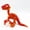 A4, variant on 3D Printed Dinosaur Skeleton Model Movable Joints Velociraptor Animal Decor Desk Ornament Gift Creative Home Decoration