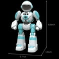 thumbnail image 3 of MesaSe Robot Toys for Kids  Programmable Remote Control Robot with  Record Voice Function  Intelligent Gesture Sensing  Singing & Dancing Mode, 3 of 9