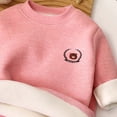 thumbnail image 3 of Posijego Toddler Boys Girls Winter Thermal Outfits Fleece Lined Long Sleeve Sweatshirts and Joggers 2 Piece Sets, 3 of 6