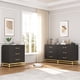thumbnail image 4 of Cómoda de 3 Cajones para Recámara - Mueble Moderno con Almacenamiento, Negro, 4 of 8