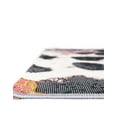 thumbnail image 3 of Unique Loom Outdoor Modern Collection Area Rug - Mira (2' x 8' Runner White and Black/Gray), 3 of 9