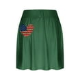 thumbnail image 5 of QATAINLAV Plus Size 4th of July Skort, Women 2024 Summer Fake Two Piece Yoga Shorts American Flag Patriotic Tennis Skirts Todays Daily Deals Green XXL, 5 of 6