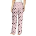thumbnail image 3 of Naloa Cute Cat Print Women’s Ultra-Soft Comfy Pajama Lounge Pants with Pockets & Drawstring, 3 of 8