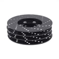 thumbnail image 2 of Vogacara Pinzas de freno 1/10 de 4 piezas, actualizaciones de aleación de coche trepador de control remoto, pieza de repuesto para decoración de estilo Kits de construcción modelo Negro Vogacara FN001269-02, 2 of 6