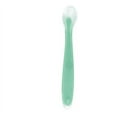 thumbnail image 2 of Baby Soft Silicone Spoon Candy Color Spoon Children Feeding Dishes Tableware Food Baby Feeding Tools Feeder Appliance green 1pcs, 2 of 9