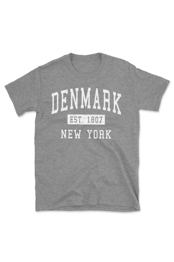 Denmark New York Classic Established Men's Cotton T-Shirt