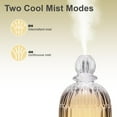 thumbnail image 4 of TopWell Glass Oil Diffuser Ultrasonic Aromatherapy Essential Oil Diffuser with Adjustable Mist Mode Safety Waterless Auto Shut-Off and 7-Color LED Night Lights for Woman Home Office Baby, 4 of 8