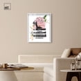 thumbnail image 3 of Doll Memories - Floral Books Stack Shadowbox Print Modern Fashion Art by Art Remedy, White Frame, 30 x 36, 3 of 7