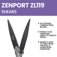 thumbnail image 6 of Zenport Zl119 Adjustable Grass Shear, 6 of 7
