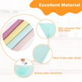 thumbnail image 3 of 12 Pieces Big Eyeglasses Cleaning Cloth Microfiber Glass Cleaning Cloths, Fish Scales Glass Cloth, Reusable Fish Scale Mirror Rags, 4 Colors for Cleaning Eyeglasses, Windows, 3 of 7