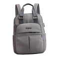 thumbnail image 3 of para portátil de lona de moda Bolso de hombro Bolso de trabajo al aire gris Hugo Mochilas para portátiles de negocios, 3 of 4
