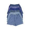 thumbnail image 2 of ToBeInStyle Men's Classic Multicolor Boxer Briefs In 3 Or 6 Pack, 2 of 4