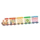 thumbnail image 2 of Tablero de actividades de madera con forma de tren para montar en la pared, panel sensorial educativo para niños de 1 a 3 años, regalo ideal para niño, 2 of 8