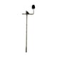 thumbnail image 1 of Soporte de platillo de metal de fácil instalación ajustable con varilla en L para salpicaduras y choques 58 cm, 1 of 9