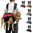 thumbnail image 2 of Oxford Fabric Pet Carrier Bag Adjustable Backpack For Pet Travel Outdoor Walking, 2 of 10
