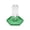 Green-2, variant on Quail Feeder and Waterer for Farm,Gravity Auto Poultry Food Dispenser,Dry/Wet Separation,Multi-Functional Water & Feed Container for Chicks,Quails & Small Farm Birds,Green