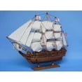 thumbnail image 2 of Handcrafted Model Ships HMS Beagle 14 Darwins HMS Beagle 14 in. Decorative Tall Model Ship, 2 of 2