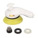 thumbnail image 1 of Cepillo de ducha para mascotas con interruptor, universal, suave, con masaje de dientes, cabezal de ducha para perros, cepillo de baño con mango ergonómico, amarillo, 1 of 14
