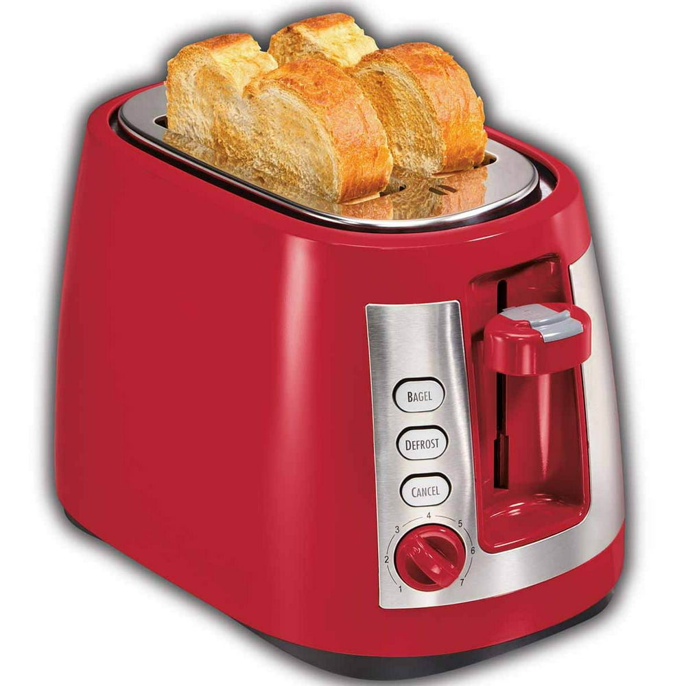 Hamilton Beach 22812 Extra Wide 2 Slice Stainless Steel Electric