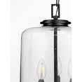thumbnail image 6 of Progress Lighting Winslett 3-Light Pendant, Brushed Nickel, Seeded Glass Shade, 6 of 6