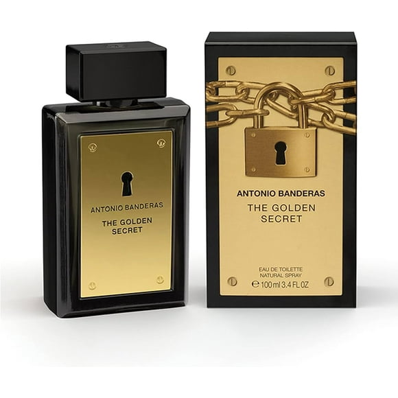 Antonio Banderas le Secret d'Or pour les Hommes Eau de Toilette Spray, 100 ML