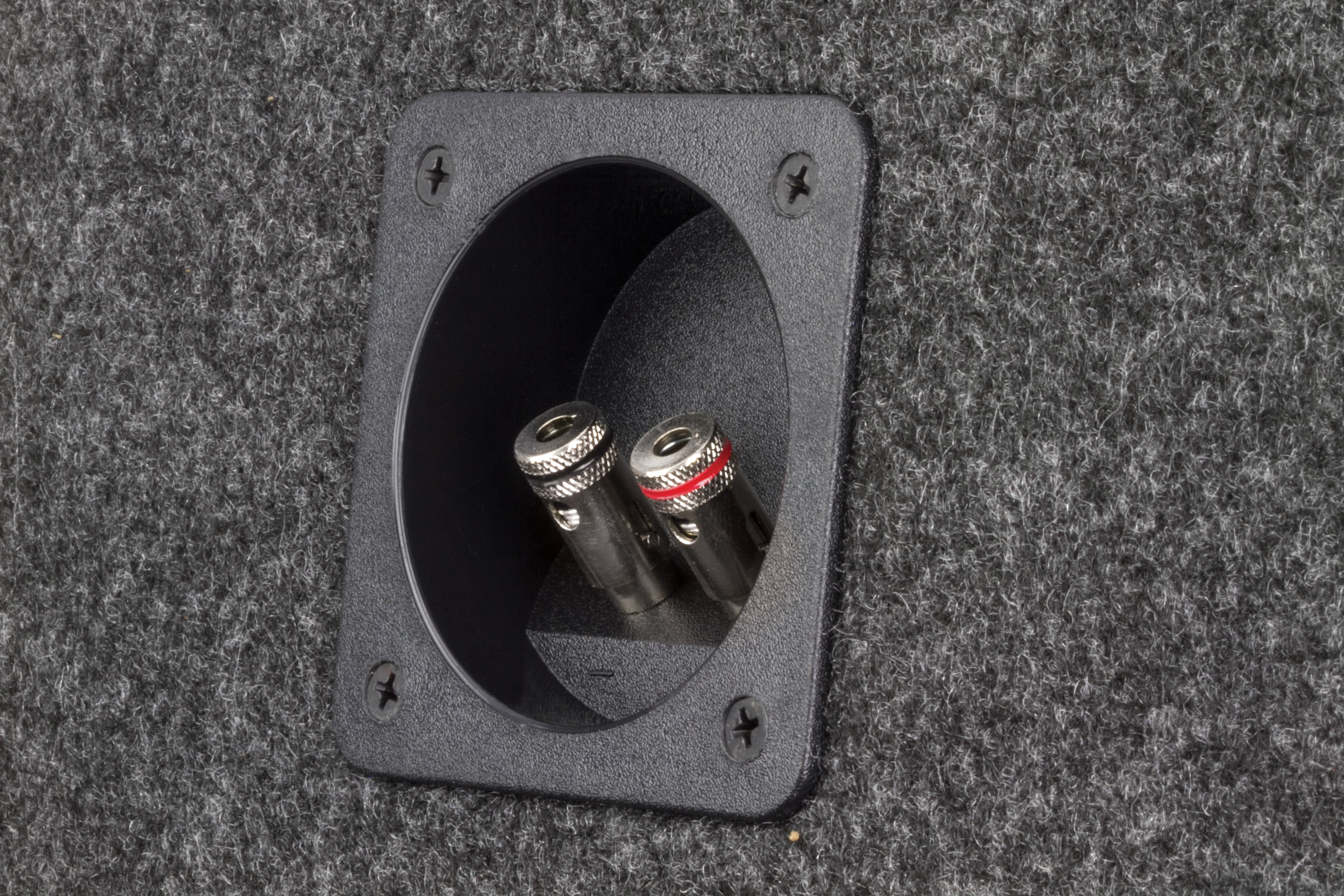 Scosche SE12KT Build-your-own 12 Inch Subwoofer Stereo Enclosure Gray Carpet