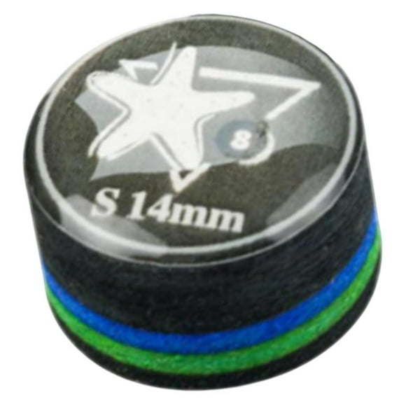 ziyahi Pool Cue Tip 14mm Billiard Accessories Stick Tip Professional Pool Universal S soft 14mm
