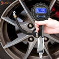 thumbnail image 3 of Spencer 200 PSI Car Truck Digital Tire Pressure Gauge Inflator Heavy Duty Air Chuck Meter Tester for Car Bike Rv Truck Automobile, 3 of 10