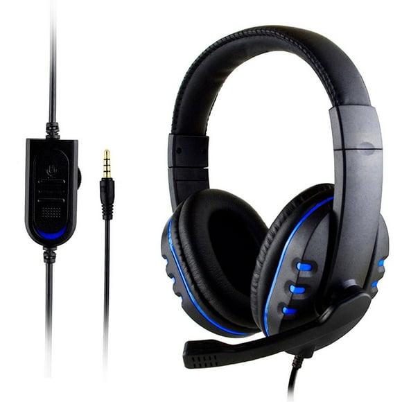 Gaming Headset Voice Control Wired, Xinsrenus HI-FI Sound Quality Gaming Headphones, Noise Isolating Over Ear Headset with Microphone Volume Control for PC Cell Phone Game Console