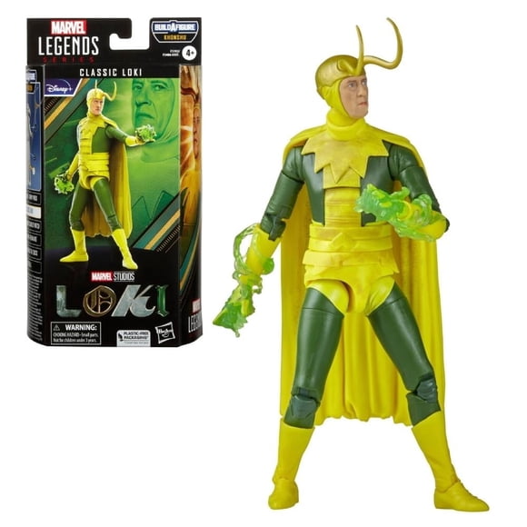 Figura Loki Clásico Hasbro Marvel Legends Series 6 Pulgadas Azul