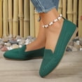 thumbnail image 4 of Pandaie Women's Ballet Flat Shoes Mesh Pointed Toe Flats May Jane Comfortable Slip on Ladies Casual Work Walking Driving Loafers Dark Green Size 8.5, 4 of 7