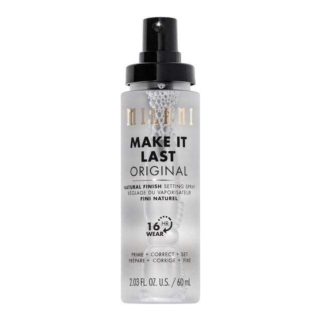 Spray fijador Milani Make it de maquillaje con acabado natural 60 ml