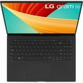 thumbnail image 5 of LG gram 16Z90R-N.APB8U1 16" Notebook - WQXGA - 2560 x 1600 - Intel Core i7 13th Gen i7-1360P Dodeca-core (12 Core) 2.20 GHz - 32 GB Total RAM - 512 GB SSD - Obsidian Black - Intel Chip - Windows, 5 of 15