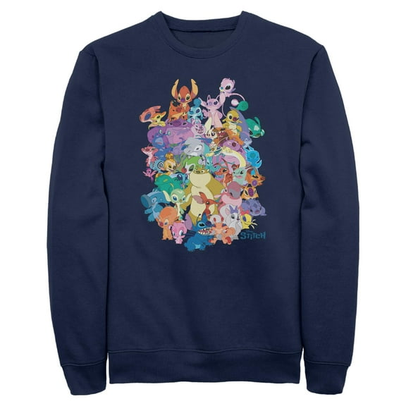 Mens Lilo & Stitch Experiment Compilation Sweatshirt