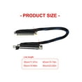 thumbnail image 5 of PCIe 5.0 X16 Right Angle GPU Extension Cable 270 Degree Flexible Braided Cord For Fast Speed Graphics Card Stability, 5 of 9