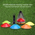 thumbnail image 4 of LJNYFDC Soccer Training Disc 50Pcs Soccer Training Cones with Mesh Bright Color Flexible Resistant Football Basketball Training Cones for Sports Practice, 4 of 5