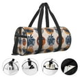 thumbnail image 3 of Honeii Vintage Botanical Butterfly Art Print Duffle Bag and Adjustable Strap,Foldable Travel Duffel Bags for Men Women,Waterproof Duffel Bags, 3 of 6