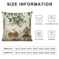 thumbnail image 6 of Nawypu Farmhouse Pillow Covers Set of 2 Spring Eucalyptus Leaves House Decorative White Throw Pillows Farmhouse Pillowcase Decor for Outdoor Couch Chair Home Couch, 6 of 6