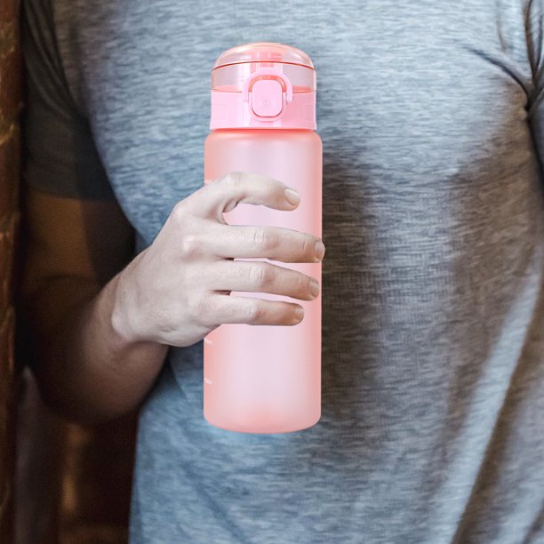 Botella de agua deportiva de 780 ml con correa de transporte, a prueba de fugas, para gimnasio al aire libre